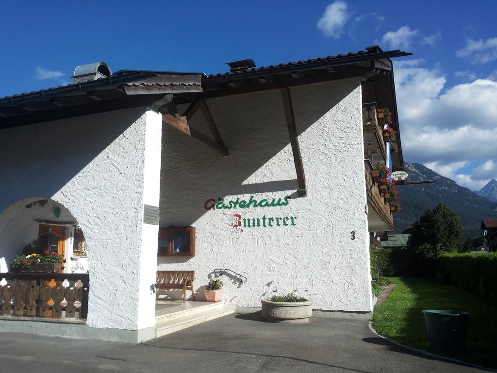 Gaestehaus Zunterer Wallgau Zewnętrze zdjęcie